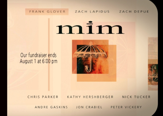 New Album by Frank Glover: mim-two ballets for nonet